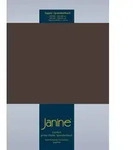 Janine Topper Spannbetttuch Elastic-Jersey 5001 dunkel braun 150x200 cm