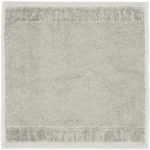 M&Ouml;VE Frottierserie Bamboo Luxe Uni silver grey Seiftuch 30x30 cm