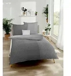 kaeppel Bettw&auml;sche Satin Master zinn 200x200 cm + 2x80x80 cm