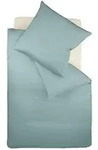 fleuresse Bettw&auml;sche Mako Satin Colours 009100-6078 aqua 155x200 cm + 80x80 cm