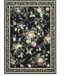 THEKO Teppich FLOMI Sagrini 600 black 60 x 90 cm