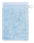 M&Ouml;VE Frottierserie Superwuschel Uni aquamarine Waschhandschuh 20x15 cm