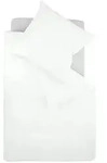 fleuresse Bettw&auml;sche Jersey Interlock Colours 009200-1000 wei&szlig; 155x200 cm + 80x80