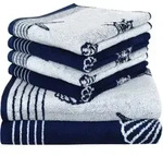 Dyckhoff Frottiert&uuml;cher Seashell marine Duschtuch 70 x 140 cm