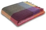 Biederlack Fransenplaid Bright Square 130x170 cm