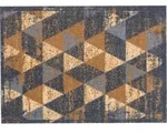Astra Miabella Design 716 Colour 040 Dreiecke grau-braun 50 x 150 cm
