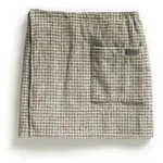 M&Ouml;VE Eden Kilt mit K&auml;stchenstruktur nature/black 48/56