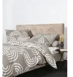 Janine Bettw&auml;sche DAVOS Feinbiber 65157 naturell 135x200 cm + 80x80 cm