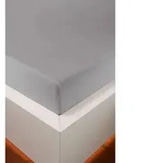 Hefel Spannleinent&uuml;cher mit Tencel silber 140-160x200-220 cm
