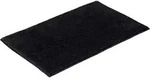 Vossen Badteppich Timeless schwarz 60x100 cm