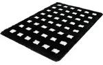 Kleine Wolke Badteppich Boxes Schwarz Wei&szlig; 60x90 cm