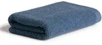 M&Ouml;VE Frottierserie Bliss Uni mit Perlstruktur steel blue Handtuch 50x100 cm