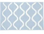 Kleine Wolke Badteppich Piana Stahlblau 70x120 cm