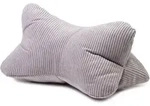G&ouml;zze Lesekissen Capri (gef&uuml;llt) silber 40x25 cm