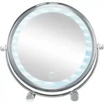 Kleine Wolke Kosmetikspiegel Bright Mirror Shorty Silber 15 cm rund