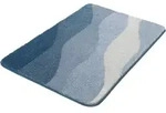 Kleine Wolke Badteppich Malena Iceblue 80 x 140 cm