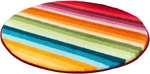 Kleine Wolke Badteppich Funky Multicolor 80 cm rund