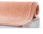 RHOMTUFT Badteppich PLAIN peach 70 x 120 cm