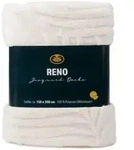 G&ouml;zze Jacquard Decke Reno wei&szlig; 150x200 cm