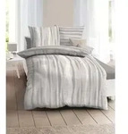 kaeppel Bettw&auml;sche Satin Curvy silber 135x200 cm + 80x80 cm
