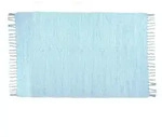 Zaba Handwebteppich Dream Cotton light blue 90 x 160 cm