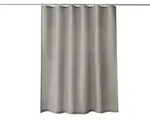 Signature by Kleine Wolke Duschvorhang TXT, Griglia Platin, 180x200 cm