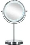 Kleine Wolke Kosmetikspiegel Bright Mirror Silber 17,5 cm rund