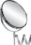 Kleine Wolke Kosmetikspiegel Move Mirror, Silber 20 x 37,5 x 2 cm
