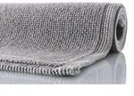 RHOMTUFT Badteppich PLAIN kiesel 60 cm x 90 cm