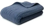 G&ouml;zze Frottierserie Mailand Bamboo blau Handtuch 50x100 cm