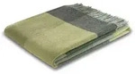 Biederlack Fransenplaid Pleasant green 130x170 cm
