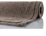 RHOMTUFT Badteppich PLAIN taupe 70 cm x 120 cm