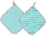 Vossen Topflappen-Set Oven Chic dreamy blue, 2 St&uuml;ck