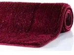 RHOMYhome Badteppich VERSAILLES bordeauxrot 65x115 cm