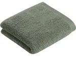 Vossen Frottierserie High Line detox green Handtuch 50x100 cm