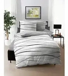 kaeppel Bettw&auml;sche Satin Motion schiefer 135x200 cm + 80x80 cm