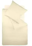 fleuresse Bettw&auml;sche Mako Satin Colours 009100-0215 vanille 155x220 cm + 80x80 cm