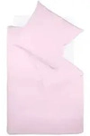 fleuresse Bettw&auml;sche Jersey Interlock Colours 009200-4040 ros&eacute; 155x220 cm + 80x80
