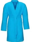 Vossen Unisex-Bademantel Rom turquoise XS
