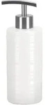 Kleine Wolke Seifenspender Sahara Weiss 18 x 6 cm Volumen 300 ml