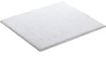 Vossen Badteppich Exclusive wei&szlig; 55 x 65 cm