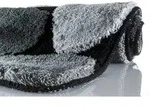 Kleine Wolke Badteppich Stone Schwarz 55 cm x 65 cm