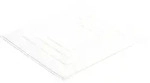 Vossen Badteppich Feeling wei&szlig; 60 x 60 cm