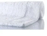 RHOMTUFT Badteppich PRESTIGE/EXQUISIT wei&szlig; 70 cm x 130 cm