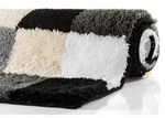 Kleine Wolke Badteppich Caro Schwarz 85 cm x 150 cm