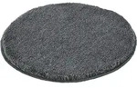 Kleine Wolke Badteppich Relax Anthrazit 100 cm rund
