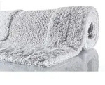 Kleine Wolke Badteppich Havanna Silbergrau 85 cm x 150 cm