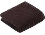 Vossen Frottierserie Vienna Style Supersoft dark brown Seiftuch 30 x 30 cm