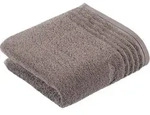 Vossen Frottierserie Vienna Style Supersoft pepplestone Badetuch 80 x 160 cm