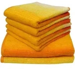 Dyckhoff Bio-Frottierserie Colori gelb Duschtuch 70 x 140 cm
